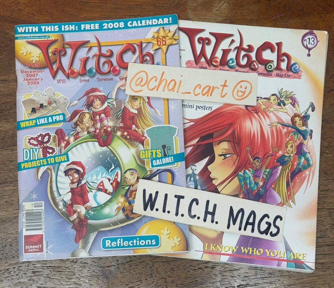 WITCH MAGAZINE WITCH COMICS LAST SAGA ISSUE NO. 66 SET (Category: Comics & Manga) located in Manila. Submitted by chai.cart (Listing ID 1427617622, Image 1). Description: WITCH MAGAZINE WITCH COMICS LAST SAGA ISSUE NO. 66 SET 🔴 KINDLY READ BEFORE TRANSACTING 🔴 DON’T BUY IF YOU’RE SENSITIVE. - all items are PRELOVED - considered RARE and LIMITED - PLS MANAGE YOUR EXPECTATIONS as these are OLD copies. some FOLD or TEAR may be present (mostly on t