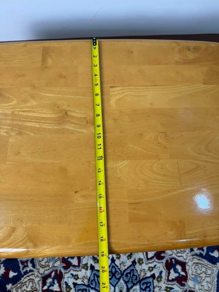 Wooden Low Folding Table (Category: Tables & Sets) located in Quezon City. Submitted by dannikkishoppe2 (Listing ID 1427580751, Image 3). Description: Wooden Low Folding Table ‼️₱3200‼️ Natural wood In good condition These are SURPLUS items and not BRAND NEW. Please manage your expectations as there might be minimal flaws. Color may vary due to lighting, it may appear darker or lighter in person. Check photos first before buying. Please refrain f