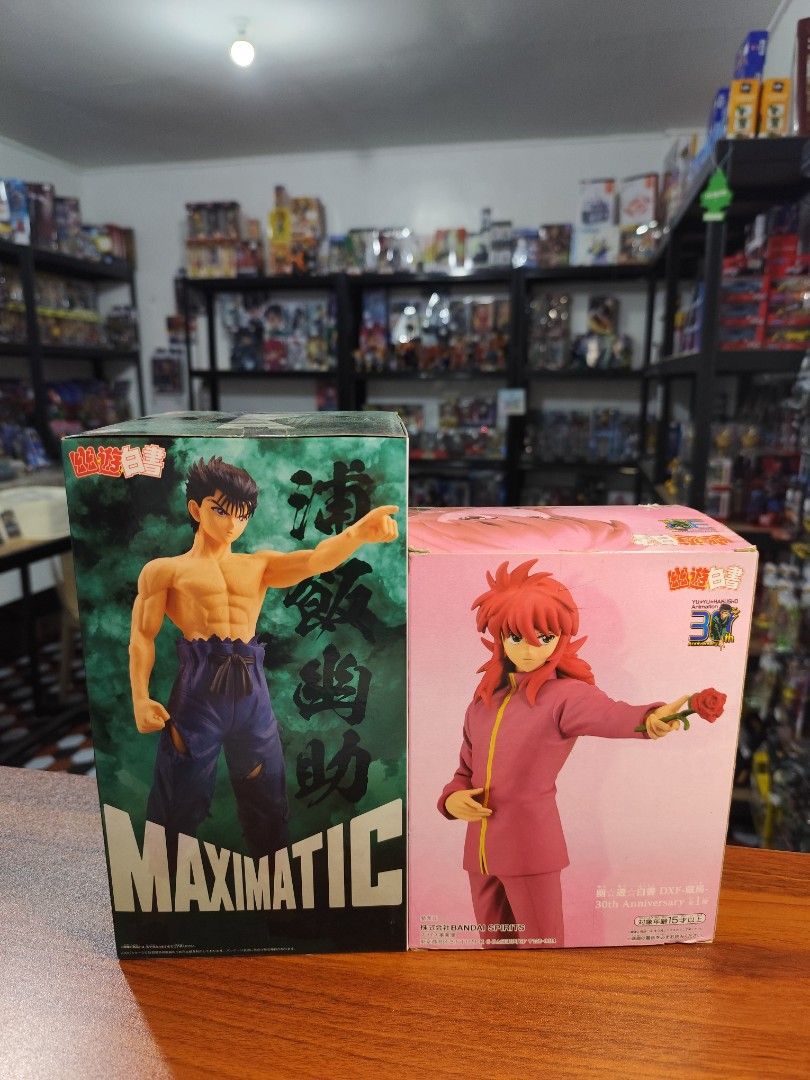 Yu Yu Hakusho Action Figures (SET) (Category: Figurines & Statues) located in Santa Ana. Submitted by ellia0929 (Listing ID 1427612953, Image 1). Description: PM IF INTERESTED ✅ PAYMENT FIRST, NO COD 🚚 SF CARE OF BUYER (J&T ONLY - door to door) 💰MOP - GCASH , BPI .