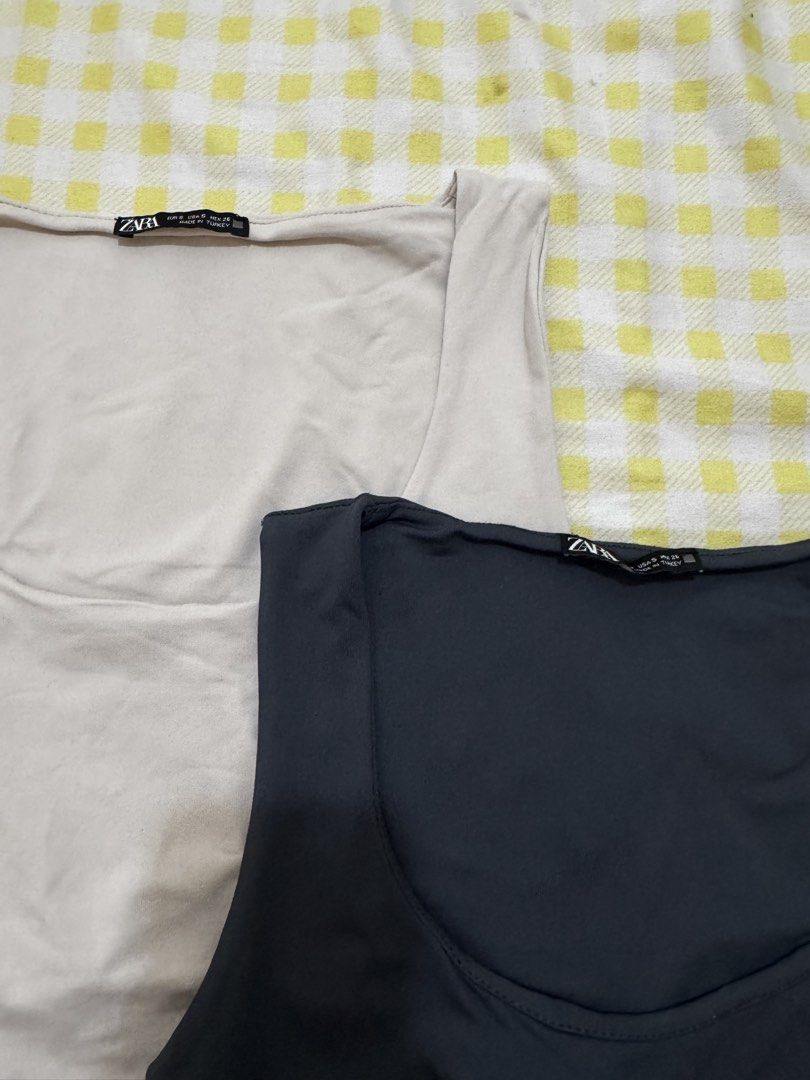 Zara Sleeveless Top (Category: Sleeveless) located in San Juan City. Submitted by declutterclosetcleanup (Listing ID 1427639097, Image 2). Description: 200 for both.