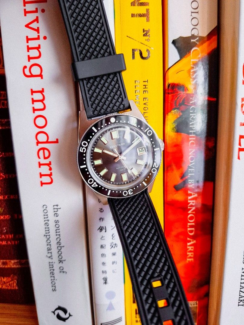2025 Sugess by Seestern 62MASSX V3 Automatic Diver (Category: Luxury Watches) located in Quezon City. Submitted by spezzatomnl (Listing ID 1427706101, Image 3). Description: Sugess by Seestern 62MASSX V3 Automatic Diver ●38mm stainless steel case. ●20mm lug width. ●Seiko NH35 Automatic Movement, 24 Jewels, 21600bph ○Php 15,500 ●Full set with box, card, papers. ●BRAND NEW A very close homage to the original vintage Seiko 62MAS from the 1960s, comp