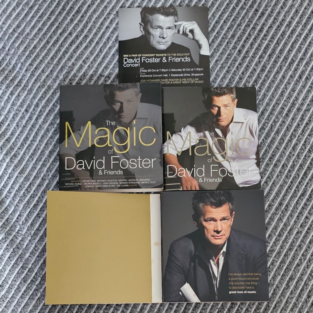 🌟🇸🇬[2CD Compilation] David Foster – The Magic Of David Foster & Friends (Category: CDs & DVDs) located in Singapore. Submitted by strangecell (Listing ID 1427750822, Image 3). Description: Many more Disco/Funk/Soul/Easy Listening/ Lounge/Jazz/Chill-out: https://carousell.com/p/1028943398 DJ/EDM/Dance: https://carousell.com/p/1035784902 Various Genres: https://www.carousell.sg/p/1253907759 *************************************** Self-collect at