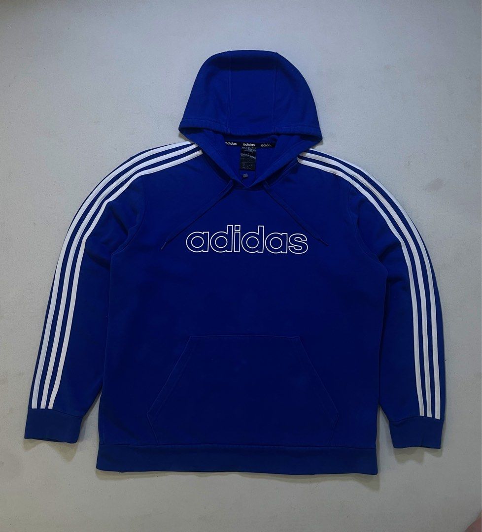 Adidas Hoodie with White Stripes (Category: Hoodies) located in Lucena. Submitted by archive_collectives (Listing ID 1427735601, Image 1). Description: .