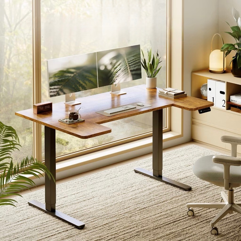 Adjustable Standing Desk Table | Height Adjustable Work Desk Table | L ...