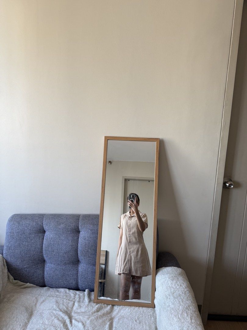 Beige polo dress (Category: Dresses) located in Manila. Submitted by ej_guyud00 (Listing ID 1427693832, Image 3). Description: 💌 polo dress 💌 perfect for office.