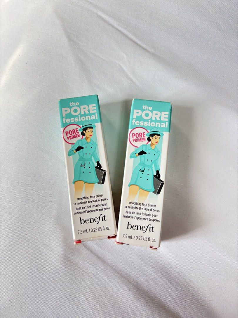 Benefit The POREfessional Pore Primer (Category: Makeup) located in Navotas City. Submitted by hellolades (Listing ID 1413891658, Image 1). Description: SALE Benefit The POREfessional face primer Php 800 (free shipping via j&t / 3 pcs left) - Minimizes the look of pores - Each box: 7.5 ml / 0.25 US fl oz - Two boxes available.