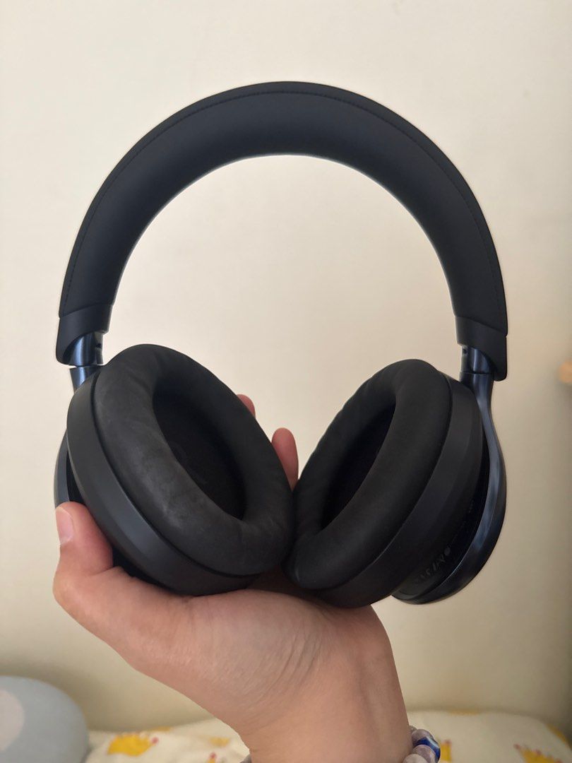 Black Over-Ear Headphones (Category: Headphones & Headsets) located in Pasig City. Submitted by xyllyx (Listing ID 1427658575, Image 3). Description: Selling Soundcore SpaceOne Headphones RFS: no longer needed .