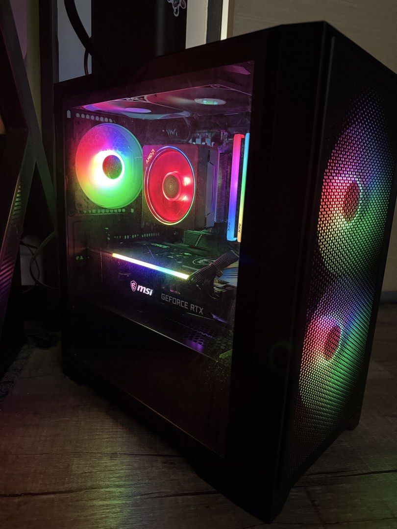 Ryzen 5600x RTX 3060 TI 32GB Desktop RGB