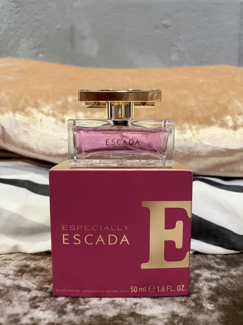 Especially Escada EDP 50 ML (Category: Fragrance & Deodorants) located in Quezon City. Submitted by pinkplup (Listing ID 1427690360, Image 1). Description: Brandnew. Padala from Spain guaranteed authentic I can send more photos as per your request :)) Please don't lowball I am badly in need of funds.