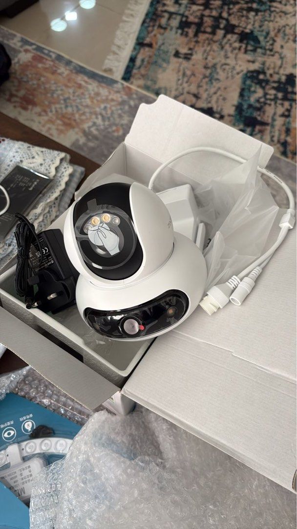 EZVIZ H90 Outdoor Camera 2K Dual Lens, Furniture & Home Living ...