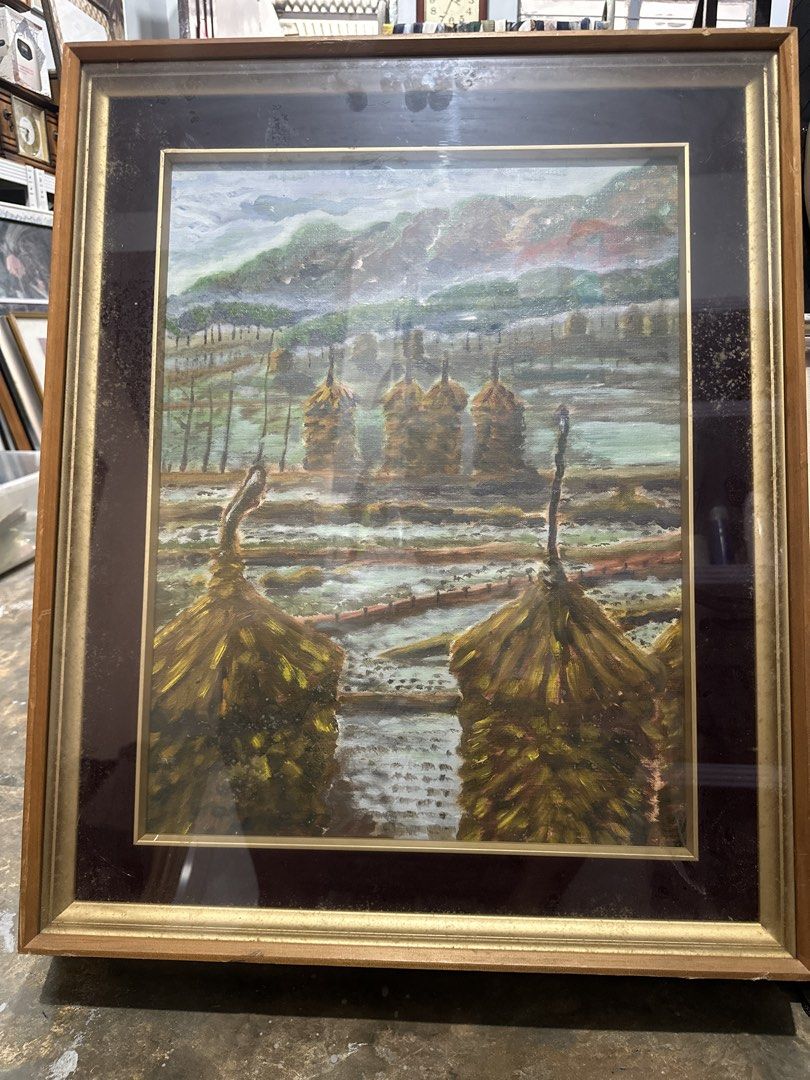 Framed Landscape Painting JAPAN SURPLUS (Category: Frames & Pictures) located in Rodriguez. Submitted by pwestoonlinestore (Listing ID 1427659721, Image 1). Description: .