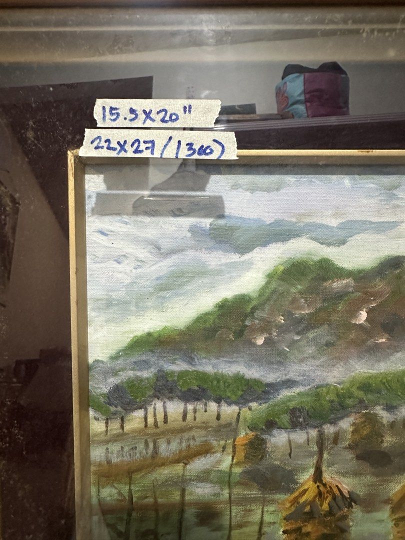 Framed Landscape Painting JAPAN SURPLUS (Category: Frames & Pictures) located in Rodriguez. Submitted by pwestoonlinestore (Listing ID 1427659721, Image 2). Description: .