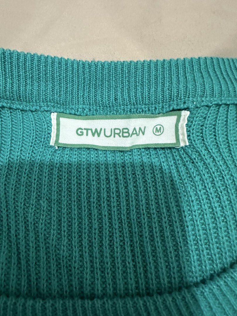 GTW Urban Teal Sweater - Size M (Category: Coats, Jackets and Outerwear) located in Antipolo. Submitted by decluttertosave (Listing ID 1427757988, Image 2). Description: .