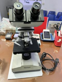 Microscope Binocular Harman/Quantum LED, Health & Nutrition, Medical ...