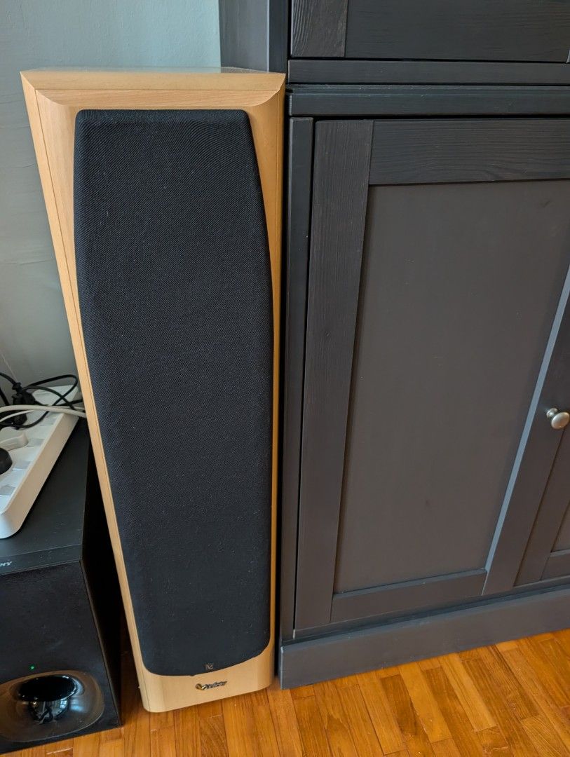 Harmon Kardon amplifier with Infinity tower speakers