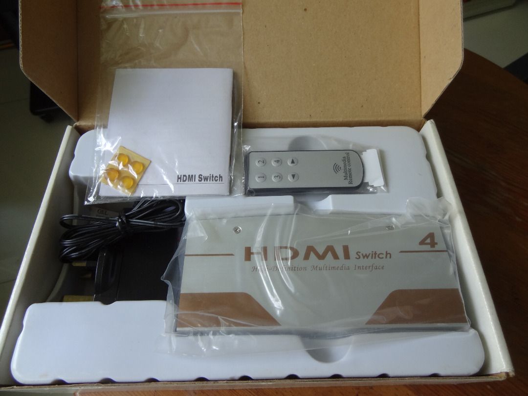 HDMI Switch 4-Port - Brand New405969051027384322