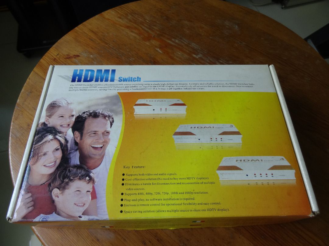 HDMI Switch 4-Port - Brand New
