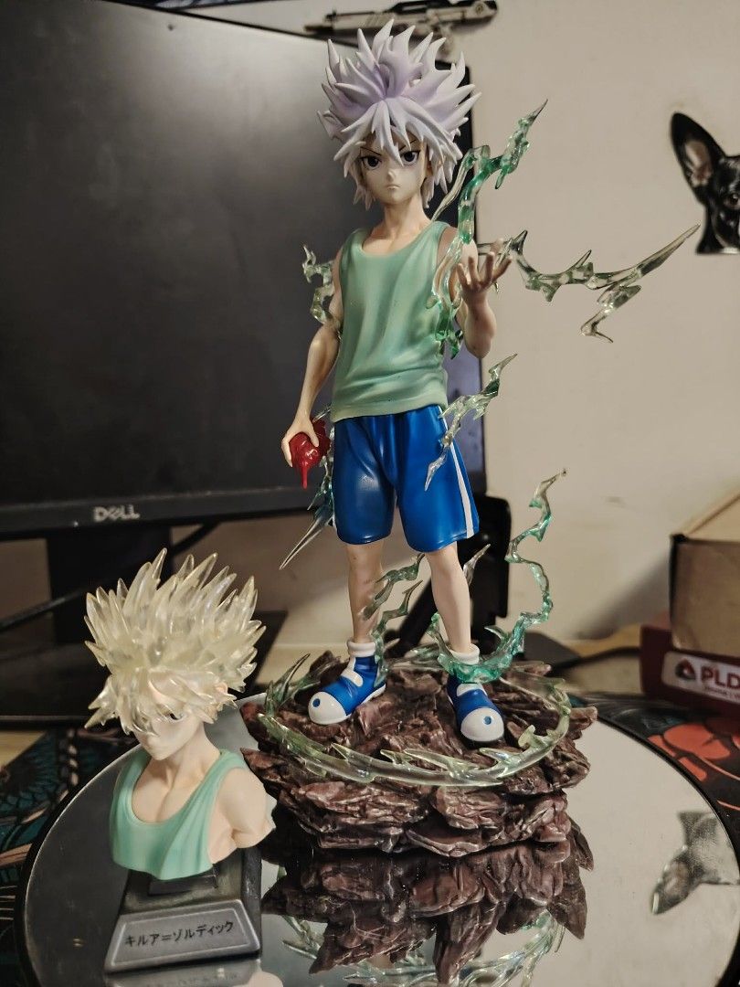 Hunter x Hunter Killua Zoldyck Figure Set (Category: Figurines & Statues) located in Pateros City. Submitted by ogdoomsday (Listing ID 1427690111, Image 2). Description: FS❗❗❗ ⚡FLZ STUDIO 1/8 SCALE KILLUA ZOLDYK ⚡COMPLETE WITH AB ⚡NO ISSUE ⚡RUSH ⚡5700 ONLY FREE BANDAI ACRYLIC POSTER & PLASTIC CUP TAGUIG LOC PM SA INTERESTED LAST PRICE POSTED.