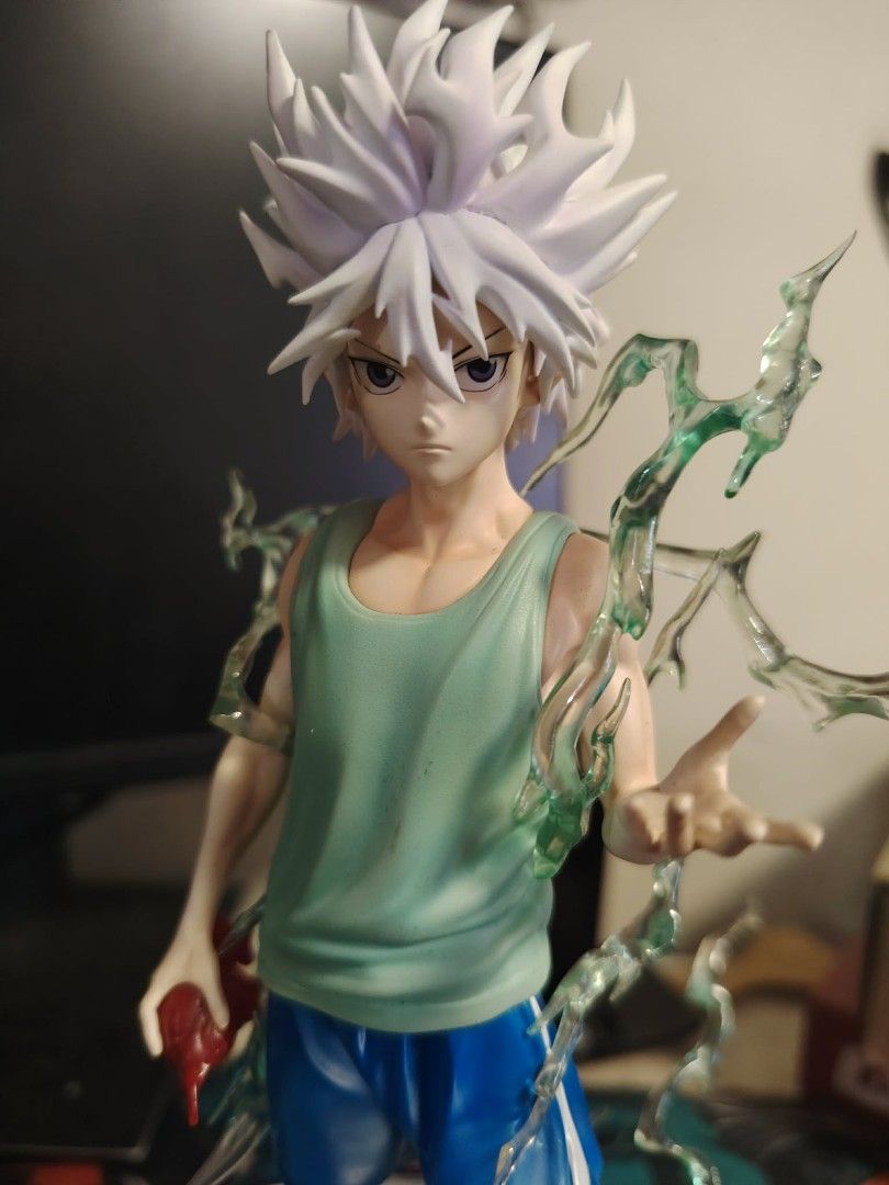Hunter x Hunter Killua Zoldyck Figure Set (Category: Figurines & Statues) located in Pateros City. Submitted by ogdoomsday (Listing ID 1427690111, Image 3). Description: FS❗❗❗ ⚡FLZ STUDIO 1/8 SCALE KILLUA ZOLDYK ⚡COMPLETE WITH AB ⚡NO ISSUE ⚡RUSH ⚡5700 ONLY FREE BANDAI ACRYLIC POSTER & PLASTIC CUP TAGUIG LOC PM SA INTERESTED LAST PRICE POSTED.
