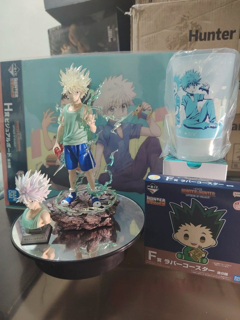 Hunter x Hunter Killua Zoldyck Figure Set (Category: Figurines & Statues) located in Pateros City. Submitted by ogdoomsday (Listing ID 1427690111, Image 1). Description: FS❗❗❗ ⚡FLZ STUDIO 1/8 SCALE KILLUA ZOLDYK ⚡COMPLETE WITH AB ⚡NO ISSUE ⚡RUSH ⚡5700 ONLY FREE BANDAI ACRYLIC POSTER & PLASTIC CUP TAGUIG LOC PM SA INTERESTED LAST PRICE POSTED.