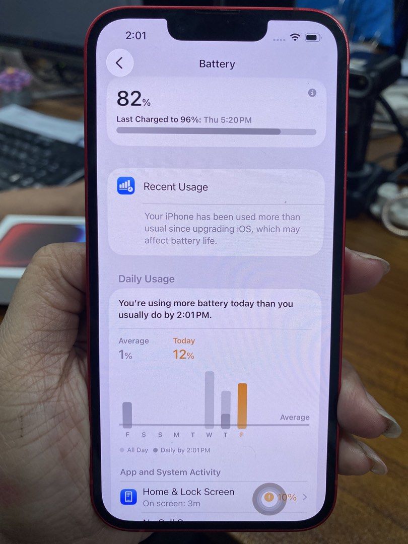 Iphone 14 (Category: iPhone X Series) located in Manila. Submitted by thetrendph58888 (Listing ID 1427666025, Image 3). Description: Please refer to the photos thank you.