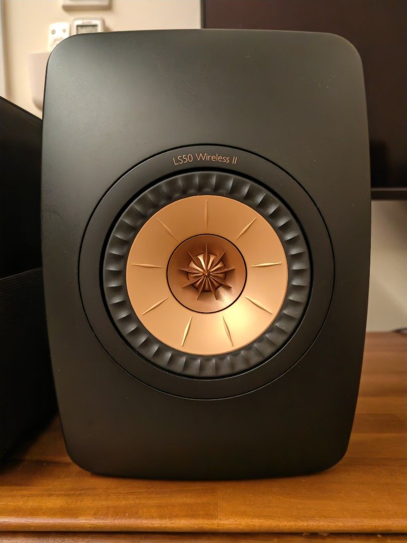 KEF LS50 Wireless II Speakers - Black