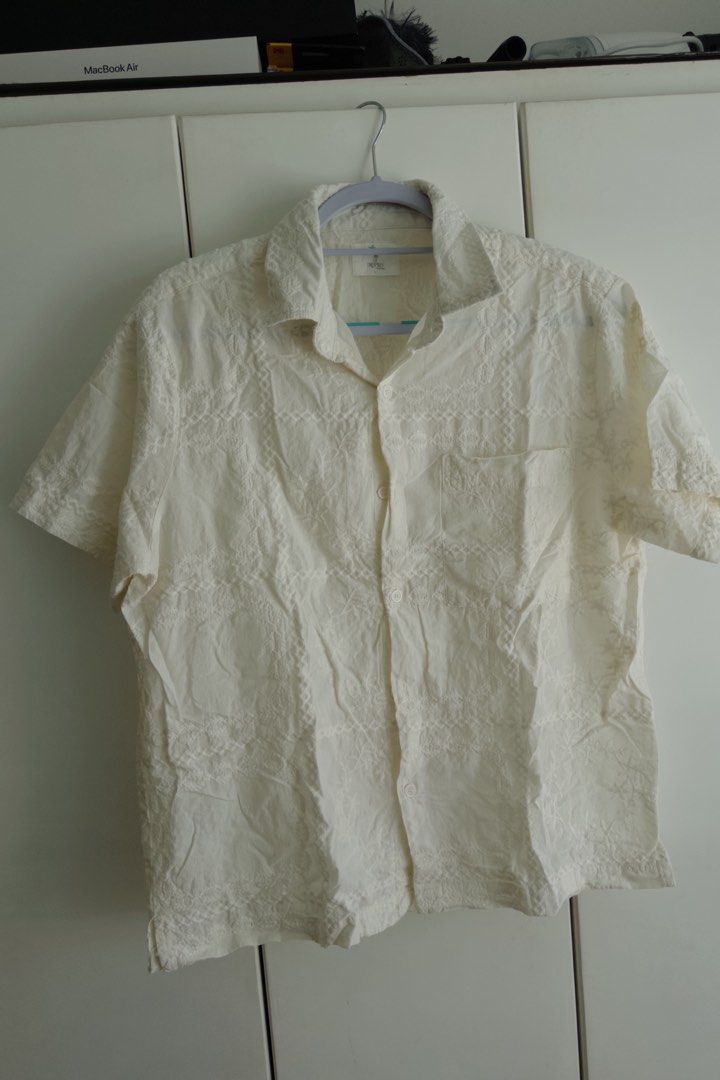 Kultura Shirt (Category: Formal Shirts) located in Muntinlupa City. Submitted by goldlevel (Listing ID 1427697298, Image 1). Description: Wuth embroidery design.