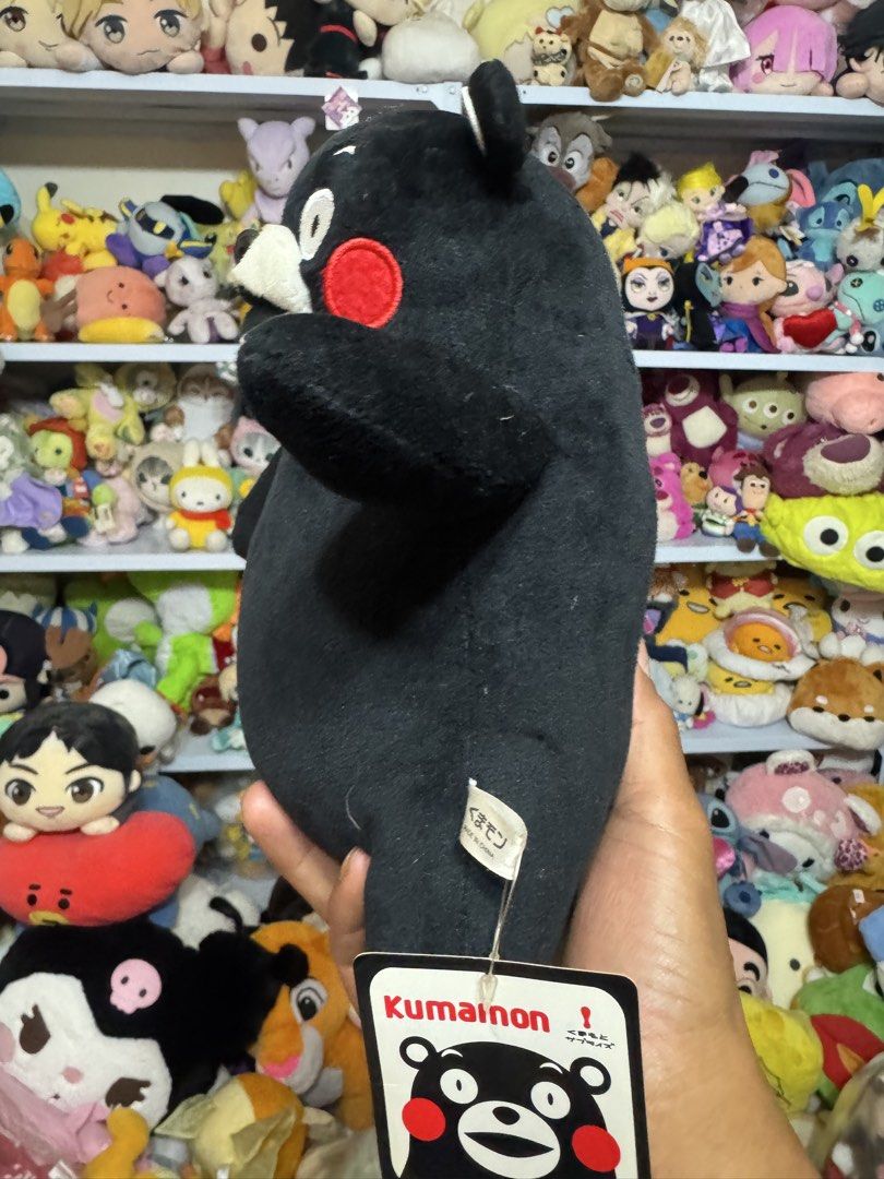 Kumamon Plush (Category: Plushies & Soft Toys) located in Antipolo. Submitted by bhabiegraciefashionlab (Listing ID 1427664731, Image 2). Description: - Authentic Kumamon Plush - Soft and huggable material - Features Kumamon's iconic design - Perfect for collectors and fans.
