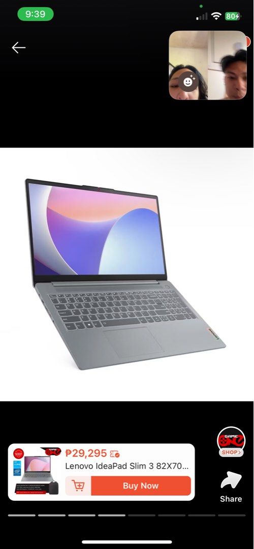 Lenovo IdeaPad 3 chromebook (Category: Laptops & Notebooks) located in Agoncillo. Submitted by alcazarmfatima (Listing ID 1427645287, Image 2). Description: Used for online classes only.