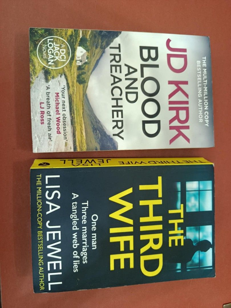 Lisa Jewell the third wife, JD Kirk blood and treachery