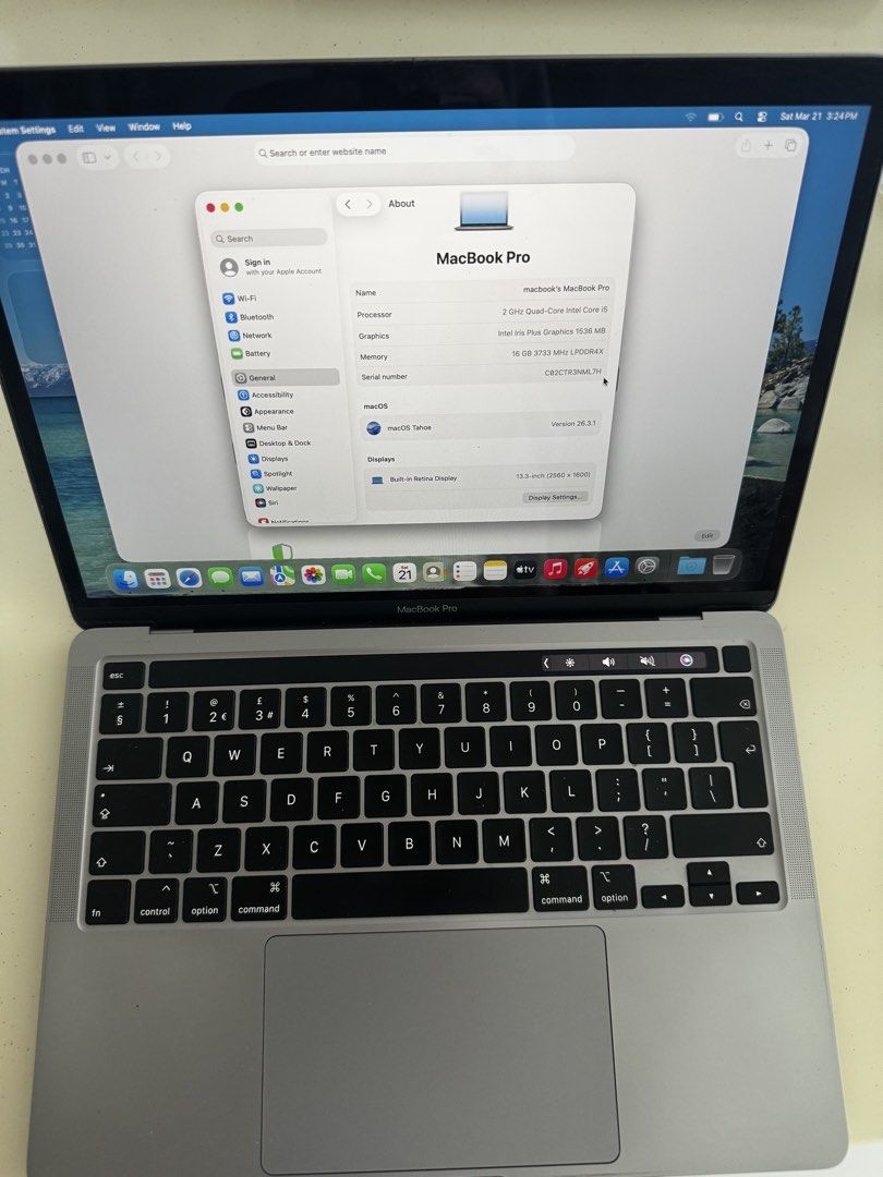 Macbook Pro Intel Core i5405941828485140481