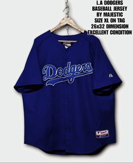 2002-08 LA Dodgers Majestic Jersey (Home) Y