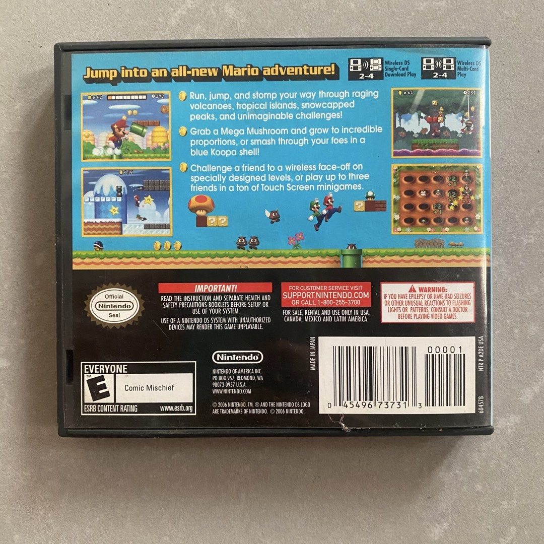 New Super Mario Bros. - Nintendo DS (Category: Nintendo) located in Ibajay. Submitted by ernzthrift (Listing ID 1427694950, Image 2). Description: .