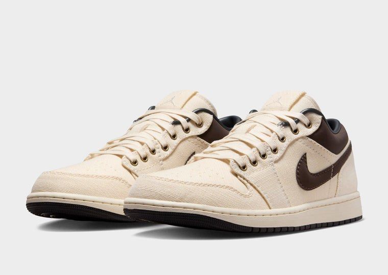 Nike Air Jordan 1 Low Premium (Category: Sneakers) located in Cagayan de Oro. Submitted by elviecup (Listing ID 1427640179, Image 1). Description: Nike Air Jordan 1 Low Premium sneakers in the Pale Ivory/Baroque Brown RFS: di bet yung color .