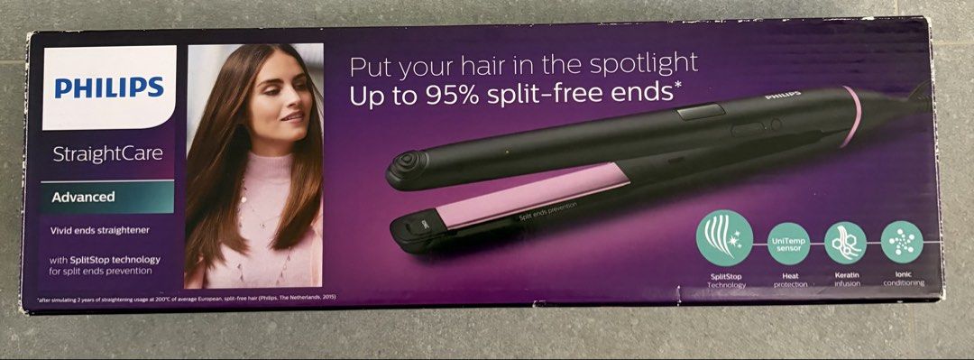 Philips StraightCare Advanced Hair Straightener, Beauty & Personal Care ...