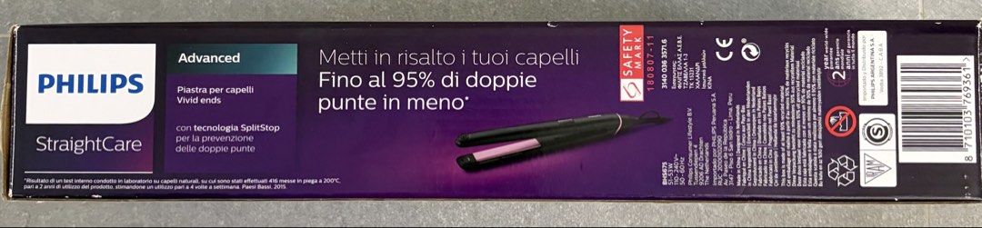 Philips StraightCare Advanced Hair Straightener, Beauty & Personal Care ...