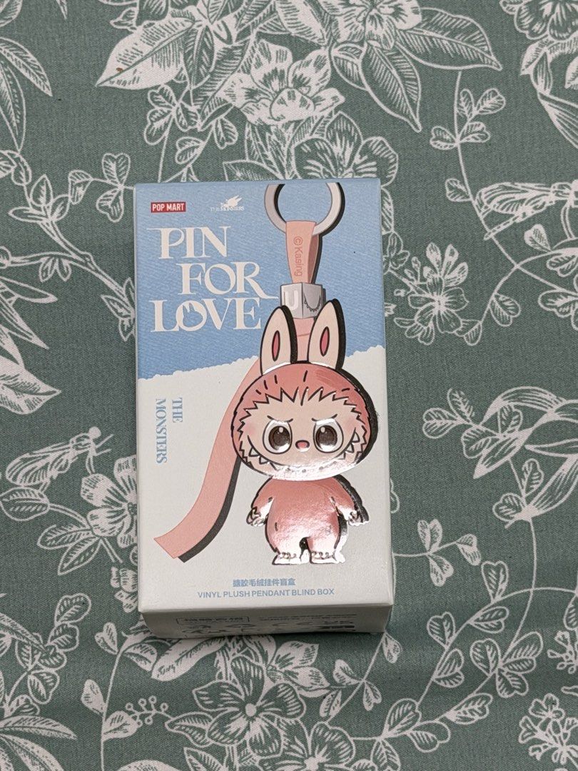 Pop Mart Labubu Pin for Love “Q” (Category: Designer & Blind Box Toys) located in Quezon City. Submitted by cc.cloudy (Listing ID 1427768112, Image 3). Description: Brand New, sealed box & foil from Pop Now! Confirmed letter “Q”. .