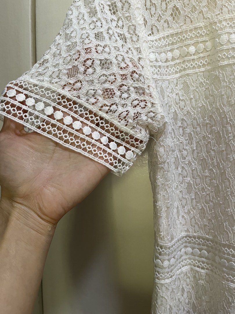 PRICH White Lace Dress (Category: Dresses) located in Quezon City. Submitted by jcycle02 (Listing ID 1427598965, Image 3). Description: Model picture for reference only. Not the exact same dress.