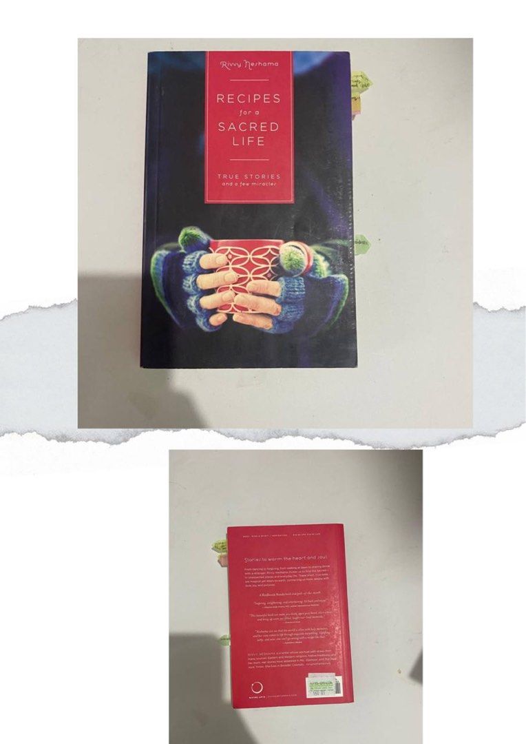 Recipes for a Sacred Life Book (Category: Religion Books) located in Makati City. Submitted by dn8967 (Listing ID 1427732375, Image 1). Description: This book, "Recipes for a Sacred Life," features true stories and a few miracles..