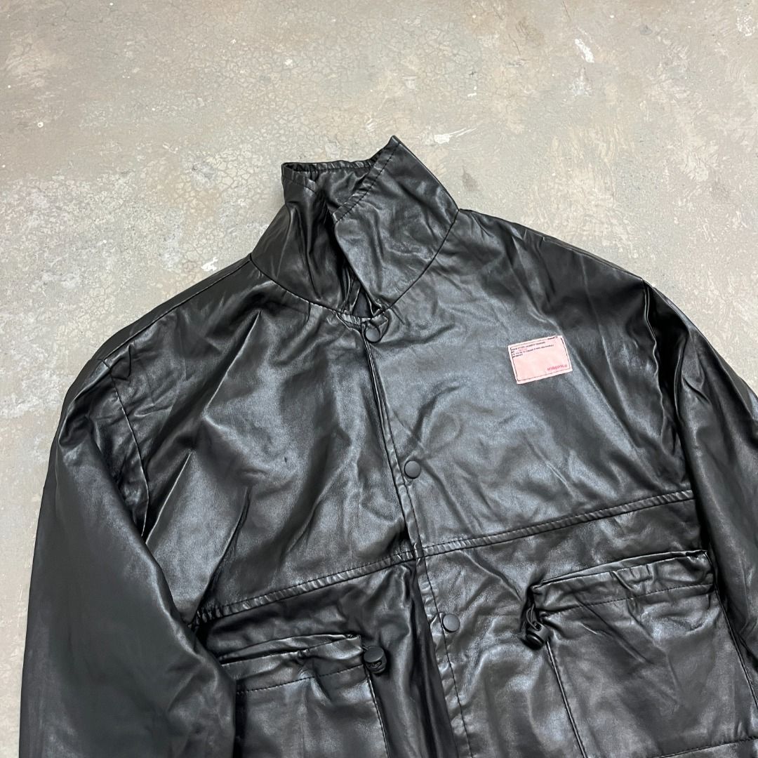 Reflex Utility Jacket (Category: Coats, Jackets and Outerwear) located in Quezon City. Submitted by wipdeclutter (Listing ID 1427698552, Image 3). Description: Utility Jacket (measured in inches) Length 26 Width (pit) 22 Sleeve length 21 Shoulder width 21 Worn once only Minor surface texture changes from storage on the faux leather material (not from misuse) Overall excellent condition Purchased (UK→ CA🇨🇦) £70.00 GBP ≈ ₱5k + [See photos for det