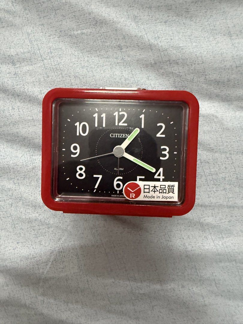 Retro Citizen Alarm Clock - Made in Japan (Category: Clocks) located in Manila. Submitted by jcbagio20 (Listing ID 1427768977, Image 1). Description: Almost brand new! With slight gasgas but all is perfect.