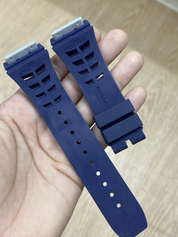Richard Mille Style Rubber Watch Straps (Category: Luxury Watches) located in Manila. Submitted by leywatch3s (Listing ID 1427678065, Image 2). Description: Onhand available .