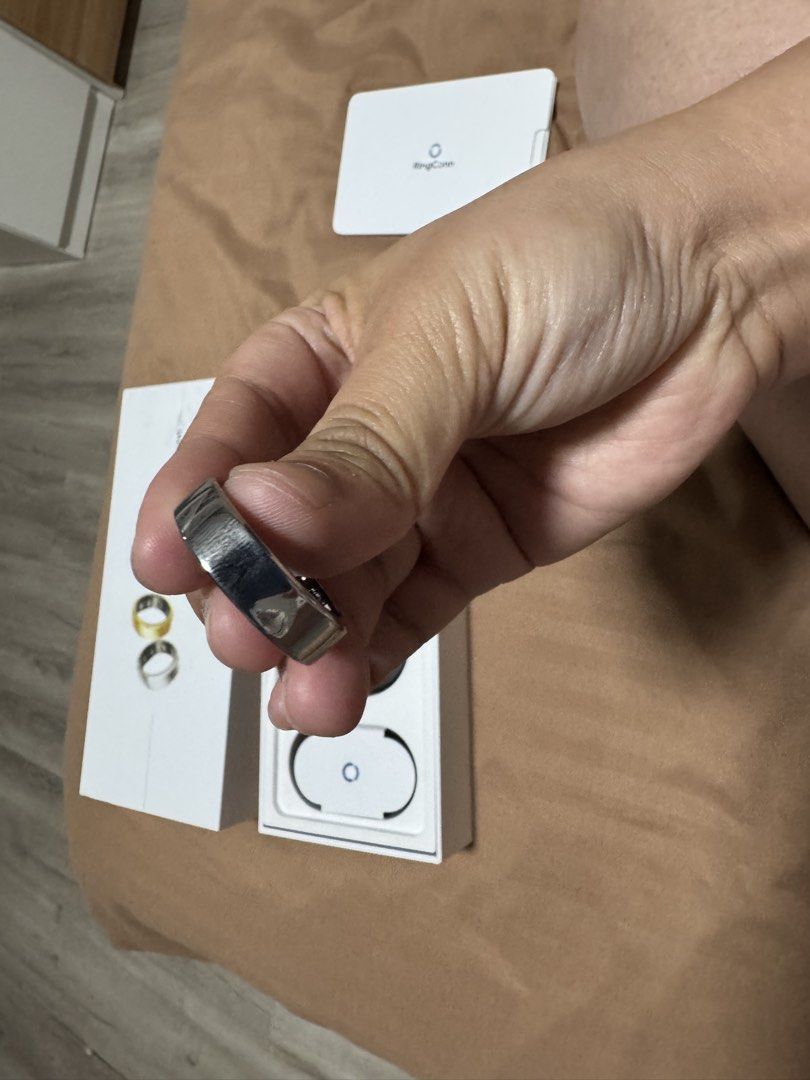 RingConn Gen 2 Smart Ring - Future Silver (Category: Wearables & Smart Watches) located in Quezon City. Submitted by sparkleph (Listing ID 1427684451, Image 3). Description: Used once only. Bought last Jan 2026.