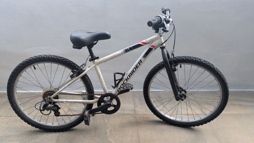 Rockrider ST100 Kids Mountain Bike + MET helmet, Sports Equipment ...
