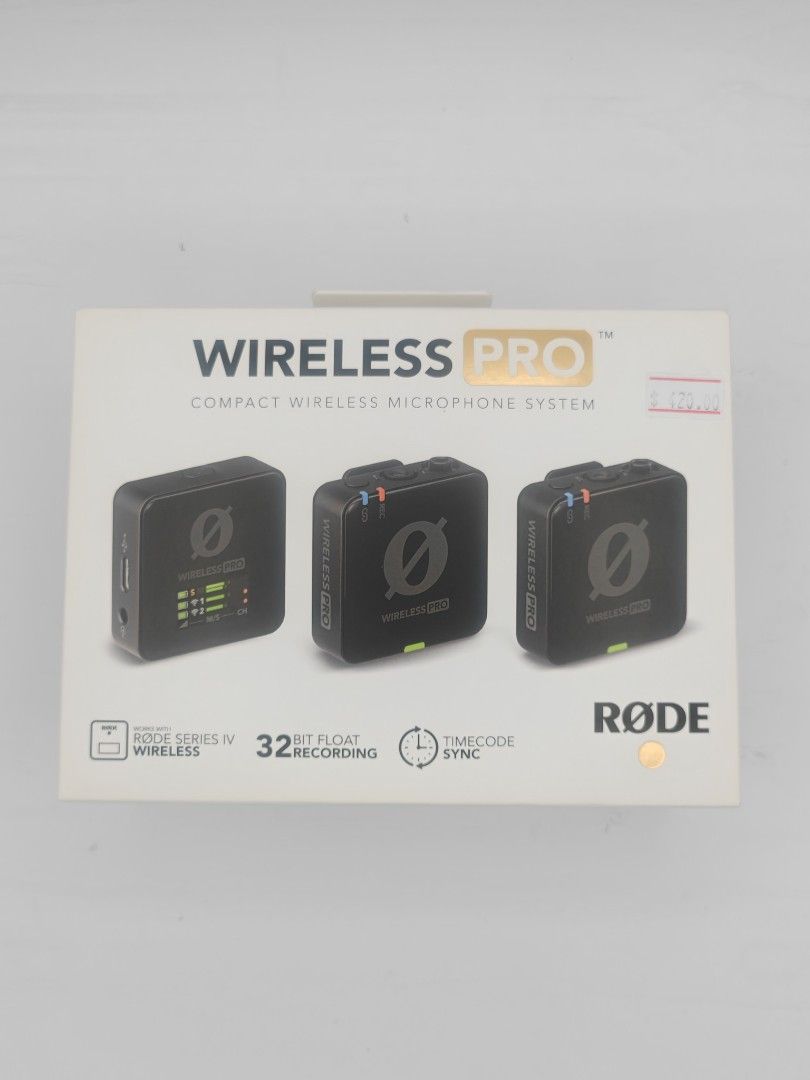 Rode Wireless Pro Compact Microphone System