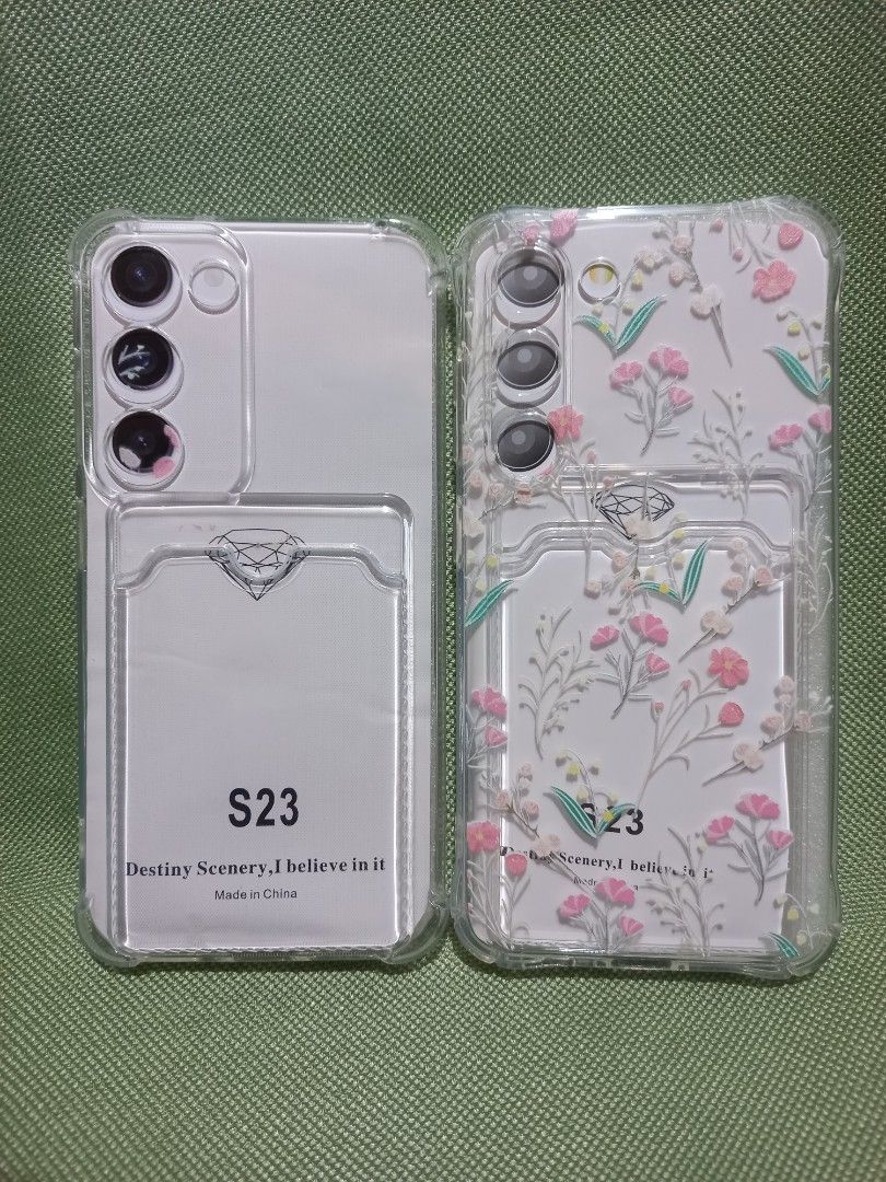 Samsung Galaxy S23 Phone Cases (take all) (Category: Cases & Sleeves) located in Trece Martires City. Submitted by mxytreasures (Listing ID 1427678207, Image 2). Description: Bought these for Php 128 Condition: Brand new RFS: mali ng model na nabili.