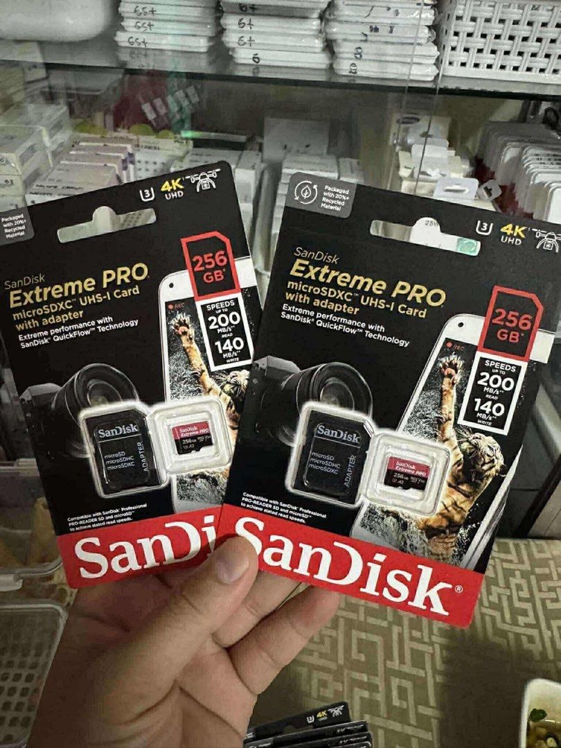 SanDisk SD Cards (ExtremePro, Ultra, etc.) (Category: Memory & SD Cards) located in Manila. Submitted by mxrx_ (Listing ID 1427712687, Image 1). Description: Any storage available.