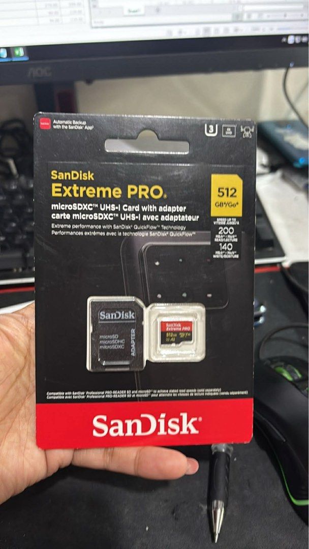 SanDisk SD Cards (ExtremePro, Ultra, etc.) (Category: Memory & SD Cards) located in Manila. Submitted by mxrx_ (Listing ID 1427712687, Image 3). Description: Any storage available.