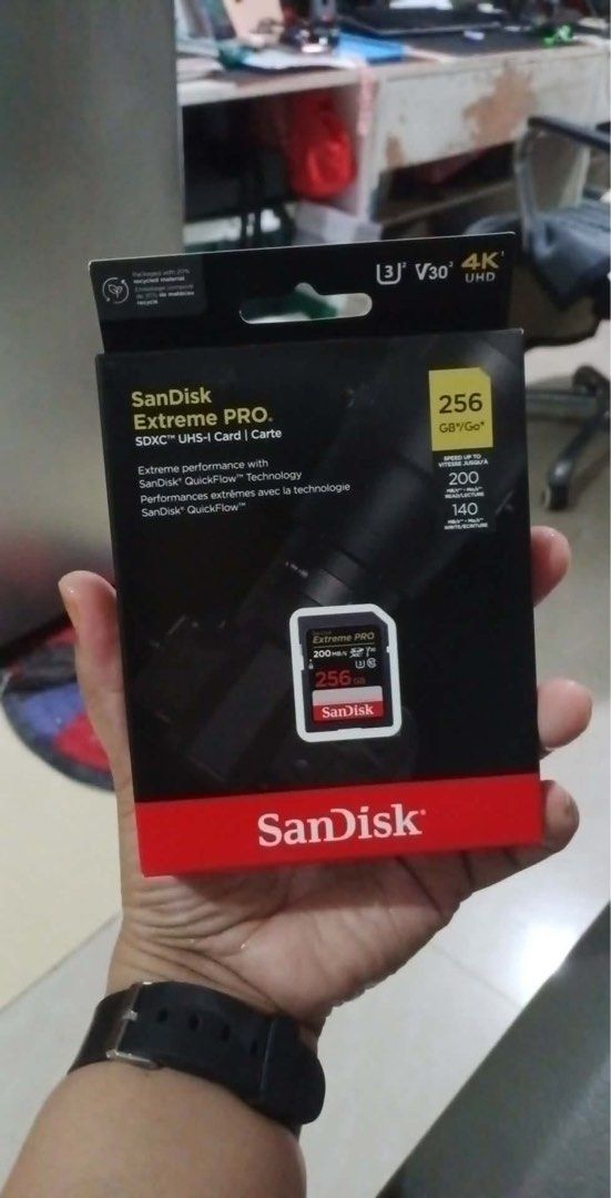 SanDisk SD Cards (ExtremePro, Ultra, etc.) (Category: Memory & SD Cards) located in Manila. Submitted by mxrx_ (Listing ID 1427712687, Image 2). Description: Any storage available.