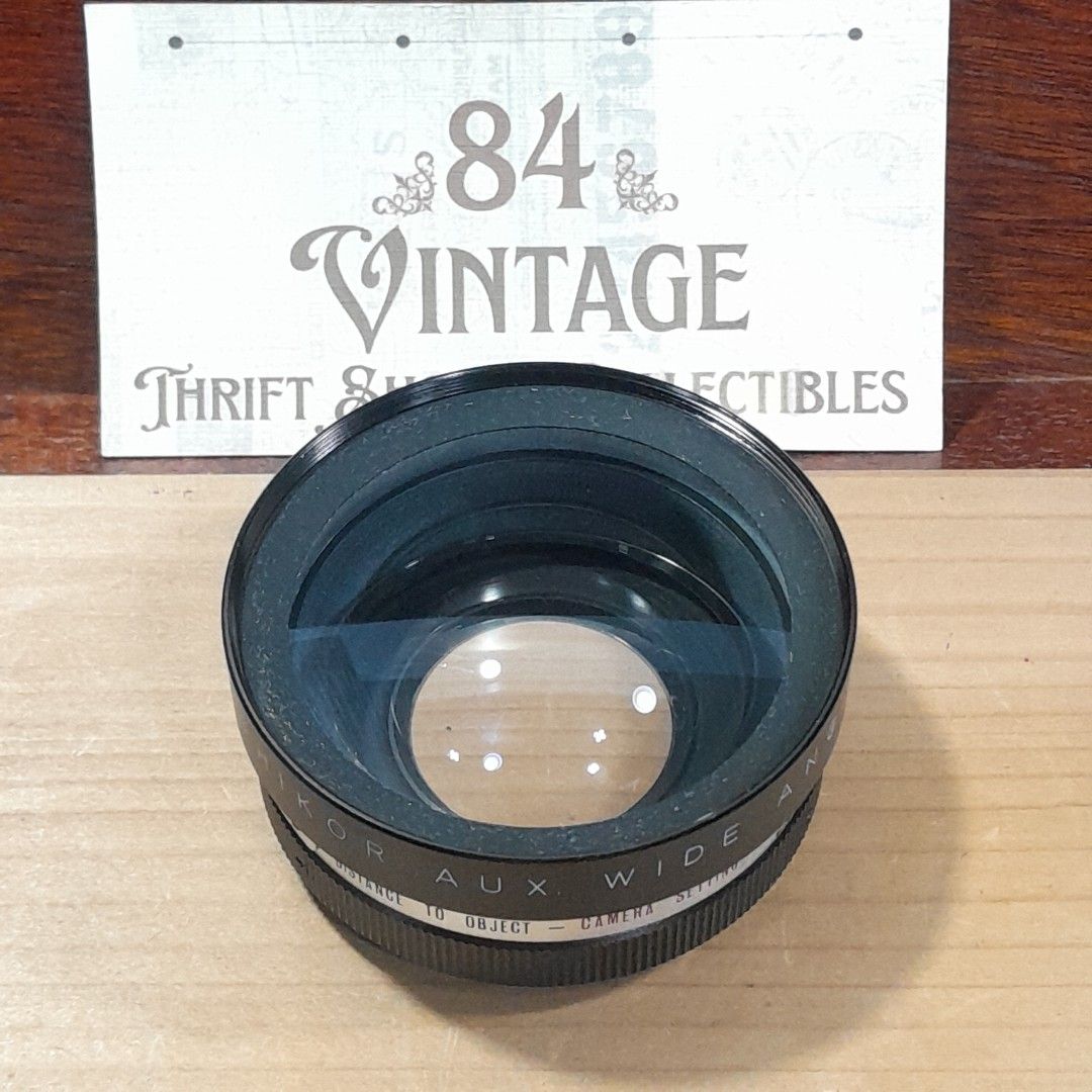 Shikor Aux Wide Angle Lens (Category: Lens & Kits) located in Las Pinas. Submitted by 84vintage (Listing ID 1427763205, Image 2). Description: Shikoh Aux Wide Angle Lens. Actual photos posted. Please examine them carefully as they are part of the description. --📌 MUST READ Before Dealing with us 📌-- ⚠️Price is posted. No lowballs please. ⚠️Vintage items are only sold As Is Where Is. If you want new items without any flaws, you can buy at the ma